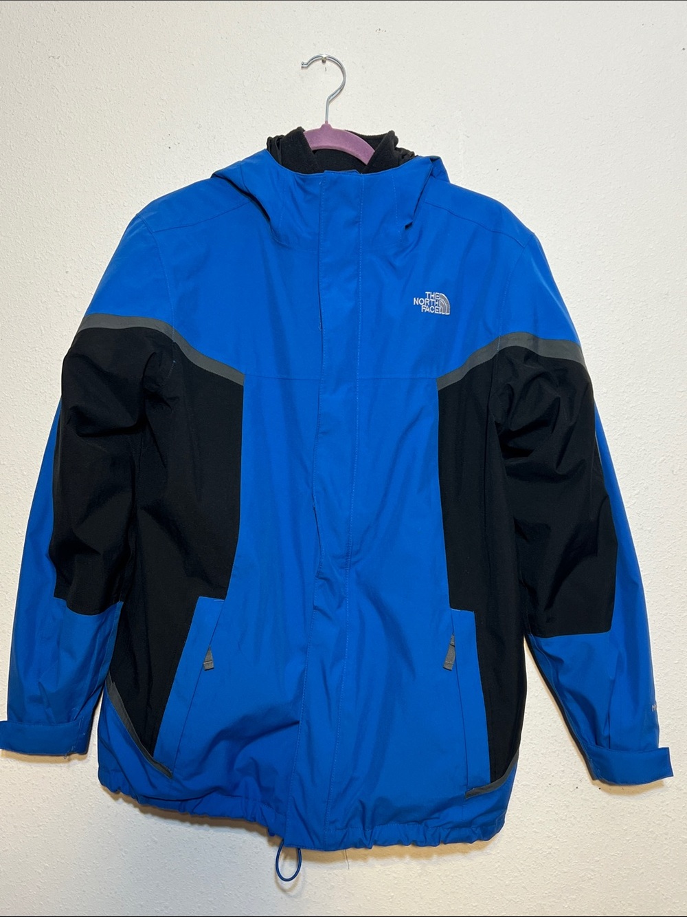 The North Face Boys Hyvent Nimbo 2 In 1 Triclimate Hooded Jacket XL 18/20